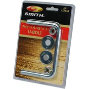 C.E. SMITH Square U-Bolt, 0.75" Ht, Zinc Steel 15254A